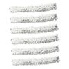 GALPADA 12pcs Sequin Headbands for Women Elastic Stretch Sparkly Hairbands for Dance Parties and Sports Teams Dazzling Silver Glitter Hair Accessories view 1