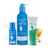 Gloves In A Bottle Non-Greasy Hand Cream  Silicone Glove Cream  Water Resistant Barrier Lotion Dry Cracked Hands  Relief for Eczema (Original 8 Oz Pump + Botanical Tube + 2 Oz) view 1