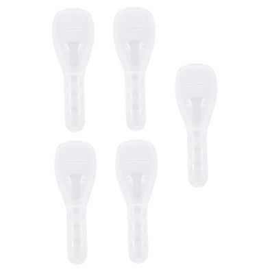 FOMIYES 5pcs Manual Razor Storage Box Travel Protective Case for Shaver Transparent Carrying Holder Durable and Shockproof Design Men
