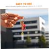 KESYOO Travel Perfume Bottle Keychain Lanyard Aesthetic Decor Keychain Refillable view 3