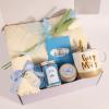 Birthday Gifts for Women, Happy Birthday Gifts for Mom, Her, Sister, Best Friend, Girlfriend, Coworker, Wife Bday Gift Ideas, Unique Relaxing Spa Birthday Gift Basket for Women Care Package w/Blanket view 2