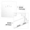 ABOOFAN Fogless Shower Mirror with Stainless Steel Hooks and Shelf Anti-Fog Shaving and Makeup Mirror for Bathroom Wall Mounted Shatterproof Design Space-Saving Storage view 3