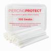 Piercing Care Swabs Tips | Reduce Bumps & Irritation Microfiber Sponge Tips + No lint For Faster Recovery (100 count) PiercingProtect view 1