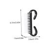 GALPADA 10pcs Horn Brush Nail Art Tool French Tip Nails Press Toenails Cleaning view 2