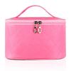 AFPSDLFJDLS Women Travel Cosmetic Lattice Zipper Men Makeup Bags Organizer Beauty Toiletry Bag Wash Make Up Kits Case(D) view 2