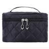 AFPSDLFJDLS Women Travel Cosmetic Lattice Zipper Men Makeup Bags Organizer Beauty Toiletry Bag Wash Make Up Kits Case(D) view 4