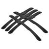 OFFIGAM Stainless Steel Folding for Eyebrow Shaping Beard Trimming Ergonomic Matte Handle Portable Design Mesh Guard Versatile Grooming Tool for Men Women view 1