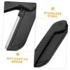 OFFIGAM Stainless Steel Folding for Eyebrow Shaping Beard Trimming Ergonomic Matte Handle Portable Design Mesh Guard Versatile Grooming Tool for Men Women view 3