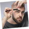 OFFIGAM Stainless Steel Folding for Eyebrow Shaping Beard Trimming Ergonomic Matte Handle Portable Design Mesh Guard Versatile Grooming Tool for Men Women view 4