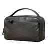 AFPSDLFJDLS Leather Toiletry Bag For Men Wash Shaving Dopp Kit Women Travel Make UP Cosmetic Case Organizer Necessaire view 1