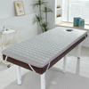 Gray,190 * 70cm(S),LDLCYCN Sponge Massage Table Topper 5Cm Thicken Beauty Salon Mattress Pad Spa Bed Padding with Breathing Hole Massage Accessories Protective Pad Square/Round/Trapezoidal Head view 1