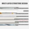 Gray,190 * 70cm(S),LDLCYCN Sponge Massage Table Topper 5Cm Thicken Beauty Salon Mattress Pad Spa Bed Padding with Breathing Hole Massage Accessories Protective Pad Square/Round/Trapezoidal Head view 3