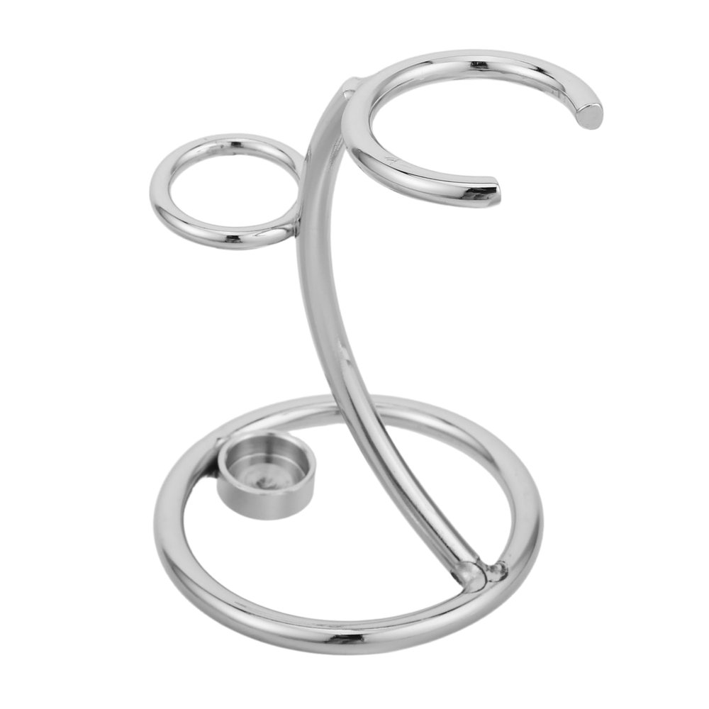 BIUDECO Shower Razor Holder Brush Stand Metal Razor Storage Rack Toothbrush Toothpaste Holder