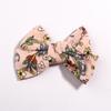 10Pcs 4.8 inch 12cm Bow Boutique Hair bows With Clip Hair Accessories Knot Hairgrips Elegant Satin (10Pcs Peach, With Clip) view 1