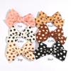 10Pcs 4.8" 12cm Solid Cotton Hair Bows Hair With Clips For Boutique Hairpins Barrettes Headwear Hair Acesssories (10Pcs White, With Clip) view 3