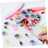 CALLARON Manicure Supplies Kit Stainless Steel Nail Art Tools Spoon Drill Bit Stirring Rod Cuticle Pusher for Home Use view 4
