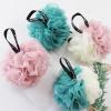ERHAUSME Bath Bomb Double Bath Ball Flower Pull Back Strip wash Bath Towel view 2