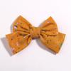 10Pcs Star Pattern Hair Bows With Clip, 4.8 Inch Large Size Colorful Hairgrip headwear Hair Accessories (10Pcs Yellow, With Clip) view 1