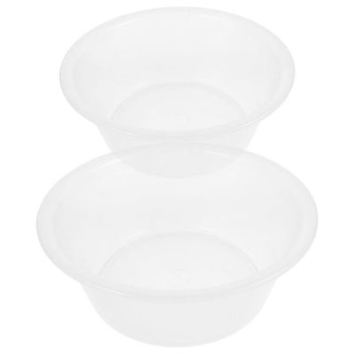 ELAYARD 2pcs Foot Soaking Tub Massager Large Spa Foot Bath Basin Multi-use for Face