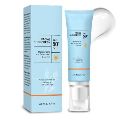 Clear Face Sunscreen SPF 50 Oil-Free, Non-Greasy Facial Sunscreen for Sensitive Skin & Acne-Prone, Hydration, Broad Spectrum UVA/UVB, Water-Resistant 80 Min, No White Cast, Reef-Safe & Vegan (1)