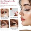2PCS Arc-Shaped Pink Eyelash Comb  Lash Definer Mascara Separator Tool with Protective Cover view 2
