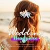 Asooll Starfish Hair Comb Silver Shell Hair Accessories Pearl Boho Bridal Hair Pieces for Women view 2