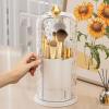 GKOXUQ Makeup Brush Holder Rotating Makeup Brush Organizers Makeup Brush Storage Organizers Desktop Organizers For Cosmetics view 2