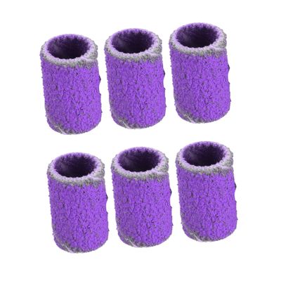 BAZEITFLOW 100pcs Nail Sanding Bands Grit 180 Polishing Tool for Nail Drill Professional Manicure Accessories for Home and Salon Use