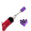 BAZEITFLOW 100pcs Nail Sanding Bands Grit 180 Polishing Tool for Nail Drill Professional Manicure Accessories for Home and Salon Use view 3
