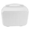 Beufee Train Case Makeup Bag, 14in Travel Cosmetic Organizer Makeup Storage Box for Women Girl (White) view 4