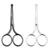 2 Pcs Eyebrow Scissors Nose Hair Trimmer for Men Professional Stainless Steel Small Shears Nose Hair Scissors Small Scissor Mustache Scissor for Hairs Eyelash Noses Eyebrow Ear Hairs Trimming Mustache view 1