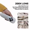 HMWOKPOT 17 Inch Skin Hair Scalp Detector, 50X 200X Len Skin Diagnosis Hair Analyzer Scalp Hair Follicle Skin Hair Tester with Storage for Hair Salon Beauty Salon view 4