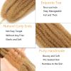 105 Strands Marley Twist Braiding Hair 16 Inch 7 Packs Marley Twist Hair 27# Long Marley Hair for Women Faux Locs Afro Twist Hair Extensions (27#, 16INCH(pack of 7)) view 3