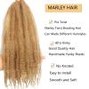 105 Strands Marley Twist Braiding Hair 16 Inch 7 Packs Marley Twist Hair 27# Long Marley Hair for Women Faux Locs Afro Twist Hair Extensions (27#, 16INCH(pack of 7)) view 4