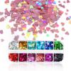 COPLKY Filler Patches 12 Grids/Box 5mm 3D Love Heart Sequins Manicure for Epoxy Resin Mold Filling Flakes view 4