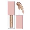Aislor 2Pack Waterproof Sweatproof Liquid Eye Shadow Brush Set Long Lasting Shimmer Glitter Makeup Tool for Women and Girls Pink One Size view 1