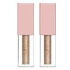 Aislor 2Pack Waterproof Sweatproof Liquid Eye Shadow Brush Set Long Lasting Shimmer Glitter Makeup Tool for Women and Girls Pink One Size view 3
