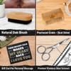 AXIARA Christmas Birthday Gifts for Husband - Beard Kit for Men Grooming and Care with Brush, Comb, Scissors & Storage Bag - Husband Birthday Gift Ideas, Gifts for Men, Christmas Stocking Stuffers view 3