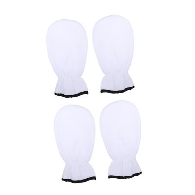 Healvian 2pairs Professional Spa Paraffin Wax Gloves Thermal Mittens for Hands Eczema Hand Care Overnight Lotion Glove Cover for Women
