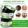 3-in-1 Rosemary Hair Oil Mask with Biotin, Jamaican Black Castor Oil & Batana Oil, 4.23 oz  Deep Repair Treatment for Dry, Frizzy, Damaged Hair, Split End Control & Hair Growth, Vegan Hair Care view 2