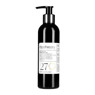 ilapothecary Beat The Blues Shower and Bath Oil - Essential Oils Shower Oil - Hydrates and Nourishes Your Skin - Vegan and Nut Free - 6.76 oz