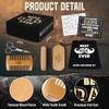 AXIARA Christmas Dad Gifts from Daughter Son - Beard Kit for Men Grooming and Care with Brush, Comb, Scissors & Storage Bag - Best Dad Ever Gifts for Dads Father Stepdad, Beard Growth Kit for Men view 2