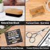 AXIARA Christmas Dad Gifts from Daughter Son - Beard Kit for Men Grooming and Care with Brush, Comb, Scissors & Storage Bag - Best Dad Ever Gifts for Dads Father Stepdad, Beard Growth Kit for Men view 3