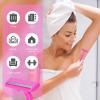 Clothsport 240 Pack Disposable Twin Blade Razors Individually Wrapped, Clear Safety Cap Multipurpose Portable Shave Razor for Man Woman Bathing Hotel Travel Pink) view 4