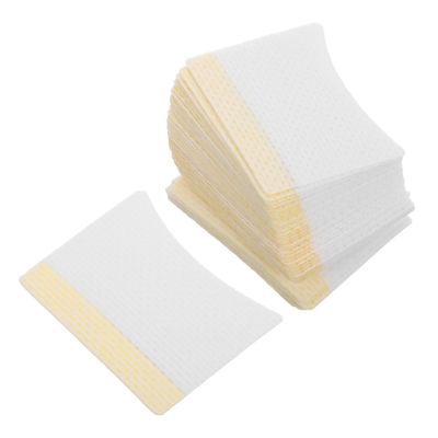 Healeved 40pcs Eyelash Extension Pads Gentle Makeup Remover Pads for Lash Bond Reusable Cotton Rounds