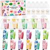 120PCS Bulk Gifts For Women, Lip Balm Bulk and Hand Cream Gift Set with Organza Bags, Thank You Cards, Party Favors For Bridal Wedding, Baby Shower, Christmas Gift Stocking Stuffers view 1