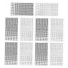 Angoily 10pcs Self-Adhesive Rhinestone Stickers for for Makeup Parties and Festivals Easy Application Belly Glitter view 1