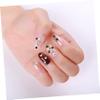Angoily 10pcs Self-Adhesive Rhinestone Stickers for for Makeup Parties and Festivals Easy Application Belly Glitter view 4