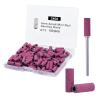 100 Pcs Nail Drill Bits Sanding Bands for Nail Drill, Nail Tips for Drill Bits Nail Tech,240 Grit Sanding Bands for Acrylic Nails Gel Manicures and Pedicure, Red view 1