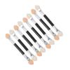 Didiseaon 20pcs Eyeshadow Brush Makeup Applicators Double-sided Eyeshadow Brush Makeup Tools view 1